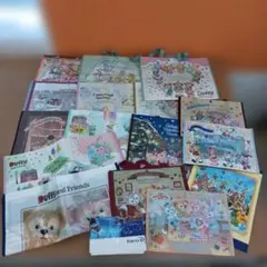 【未使用】ダッフィーフレンズ ショッピングバック 15点　ばら売り不可