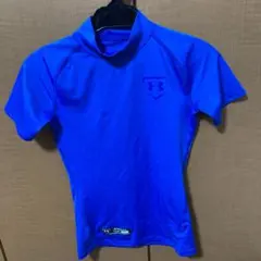 アンダーアーマー アンダーシャツ　ブルー　キッズ