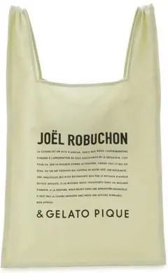 新品☆ジョエルロブション×gelato pique リネン混エコバッグ ライムのサムネイル