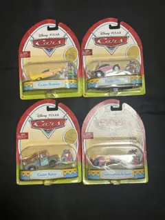 カーズ　マテル　4台セットのサムネイル