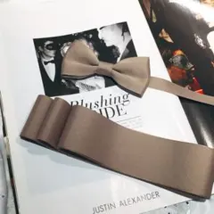 蝶ネクタイ♡サッシュリボン　お揃いセット