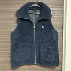 エディーバウアー　ボアベスト　ネイビー