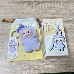 POPMART PIN FOR LOVE LABUBU イニシャルE