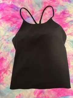 ユニクロ⭐︎ブラトップキャミソール ブラックMサイズ⭐︎美品