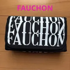 FAUCHON ロゴプリント ポーチ