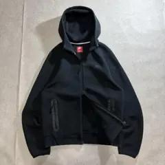nike ナイキ 旧テックフリース パーカー 赤タグ ブラック 黒 L swag