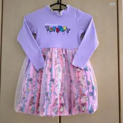 ディズニー ピクサー トイ・ストーリー 長袖 バルーンワンピース 110