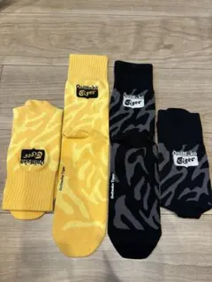 Onitsuka Tiger ゼブラ柄ソックス 2足セット