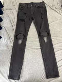 ミニマル　デニム　ジーンズ　mnml