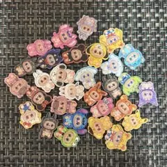 ①らぶぶ アクリルパーツ 2cm30枚