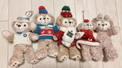 ディズニー ダッフィー シェリーメイ ストラップ 5点セット