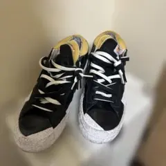 NIKE スニーカー ブラック/ホワイト/イエロー