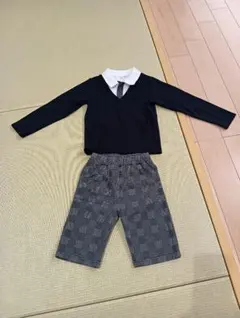 フォーマル シャツとハーフパンツ セット