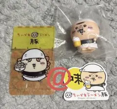 ソフビフィギュア　くりまんじゅう　ステッカー　クリアカード