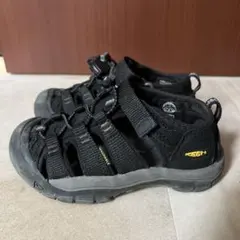 KEEN キッズ ブラックサンダル18㌢