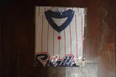 【新品】ヤクルトスワローズ　奥川恭信投手　2021年　優勝ワッペン付ユニフォーム 2025年最新】ヤクルトスワローズ ユニフォーム 優勝の人気