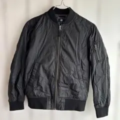 UNIQLO MA-1ジャケット キッズ　140 ブラック