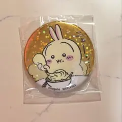 ちいかわらんど 新宿 オープン記念 ノベルティ 缶バッジ うさぎ
