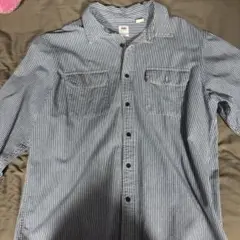 Levi's ストライプ リラックスフィットシャツ XL