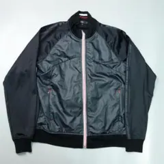 6161 23区スポーツ 裏起毛 ジップアップジャケット メンズ ゴルフウェア