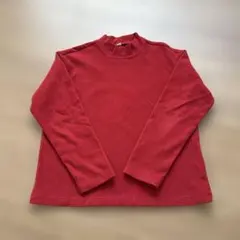 UNIQLO 赤 長袖カットソー 130サイズ