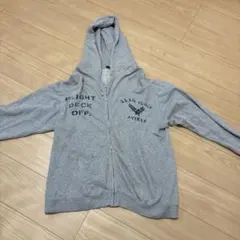 AVIREX U.S. AIR FORCE ジップパーカー グレー