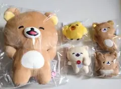 新品・サンエックス・リラックマ・ぽかんとたんてのりぬいぐるみ