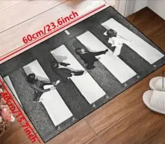 新品　ビートルズ　フロアマット　玄関マット　リビング　グッズ　アビーロード