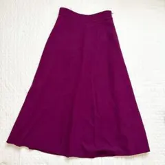 NATURAL BEAUTY BASIC ロングフレアスカート S