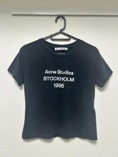 Acne Studios Tシャツ STOCKHOLM 1996 ブラック Sのサムネイル