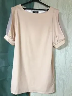 【美品】ワンピース ピーチピンク