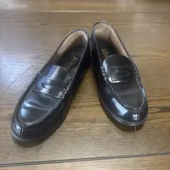 HARUTA ハルタ 本革 ローファー 23cm 黒 日本製 304