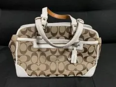 Coach ロゴパターン ハンドバッグ 中型