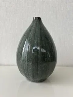 有田焼　青磁　壺　梶原茂正 青磁貫入面取り壺 【梶原茂正作】 | 茂正工房(梶原茂正・梶原大敬)