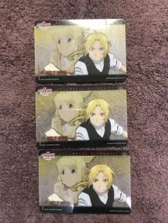 鋼の錬金術師　エドワード・エルリック　ウィンリィ・ロックベル　カード　#3
