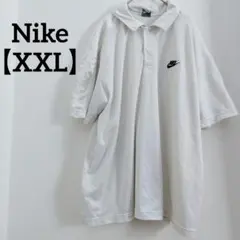 大特価❗️Nike 【XXL】 ホワイト 半袖 ナイキ ポロシャツ