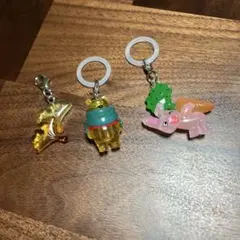 プーさん ノンタン　目印アクセサリー　3点セット