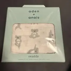 新品未使用　aden＋anais（エイデンアンドアネイ）　コアラ柄おくるみ