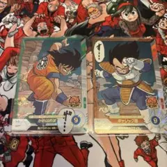 ドラゴンボールスーパーダイバーズアドバンスパック　40th 孫悟空 ベジータ