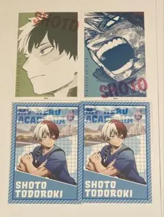 ⟡ヒロアカ 原画展 ワンシーンカードコレクション ヒロプラ 特典 轟焦凍