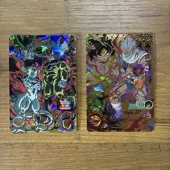 スーパードラゴンボールヒーローズ フリーザ セル パラガスBR 2枚セット キラ