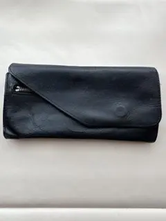 牛革　レザー　長財布　黒　イルビゾンテ