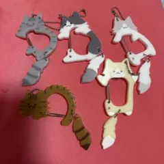 にゃんこカラビナセット 全5種