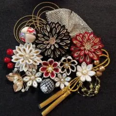 ゲンキ様リクエスト3点おまとめ商品 髪飾り成人式結婚式七五三