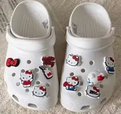 クロックスチャーム♡キティ♡ジビッツ風アクセサリー