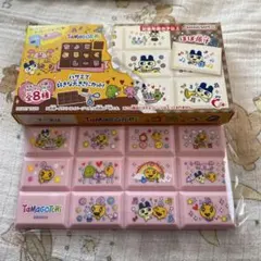 たまごっち　ちょこぶろっくシール　タイルシール　めめっち
