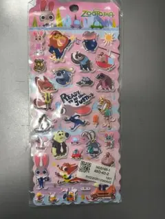 ズートピア ボンボンドロップシール