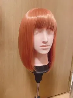 ウィッグ エアリー ボブ シナモンピンクのサムネイル