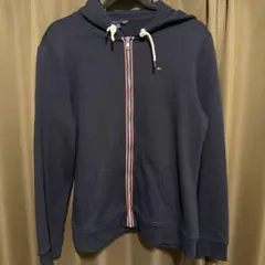 TOMMY HILFIGER ネイビー フルジップパーカー