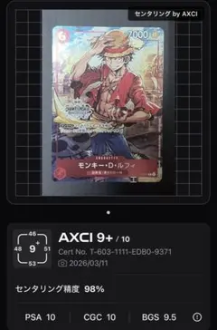 モンキー・D・ルフィ　チャンピオンシップ　プロモ